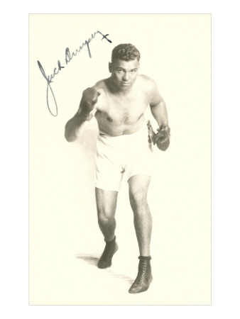 Autographed Photo of Jack Dempsey
