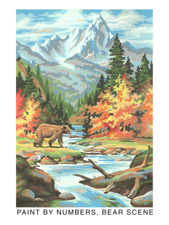Paint by Numbers, Bear Scene