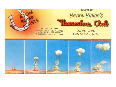 Atom Bomb Blasts from Las Vegas, Nevada