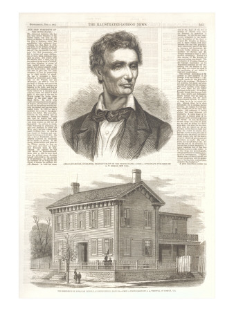 Young Abe Lincoln, Springfield Home