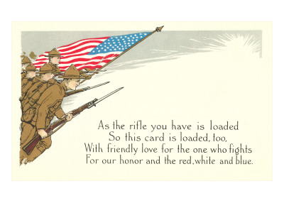 World War I Soldiers and Poem