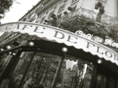 Cafe De Flore, Boulevard St. Germain, Paris, France