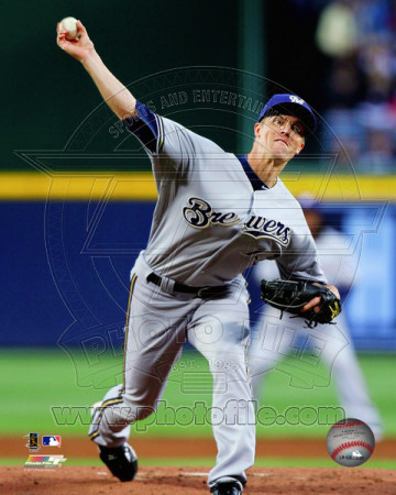 Milwaukee Brewers - Zack Greinke 2011 Action