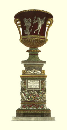 Piranesi Vase on Pedestal II