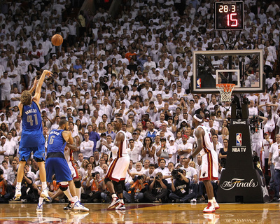 Dallas Mavericks v Miami Heat - Game Two, Miami, FL - JUNE 02: Dirk Nowitzki