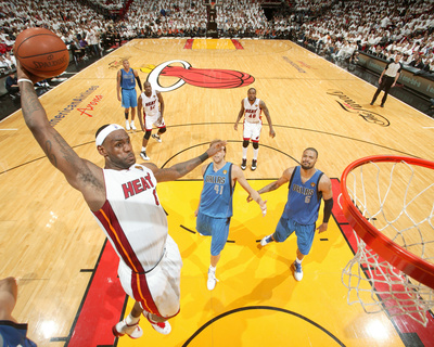 Dallas Mavericks v Miami Heat - Game Two, Miami, FL - JUNE 02: LeBron James Poster