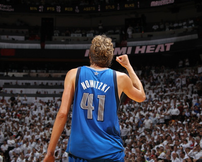 Dallas Mavericks v Miami Heat - Game Two, Miami, FL - JUNE 02: Dirk Nowitzki
