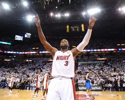 Dallas Mavericks v Miami Heat - Game Two, Miami, FL - JUNE 2: Dwyane Wade Poster