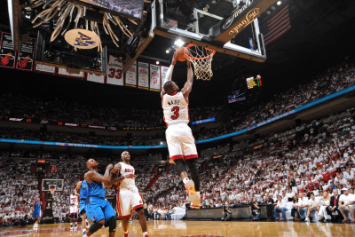 Dallas Mavericks v Miami Heat - Game Two, Miami, FL - JUNE 2: Dwyane Wade Poster