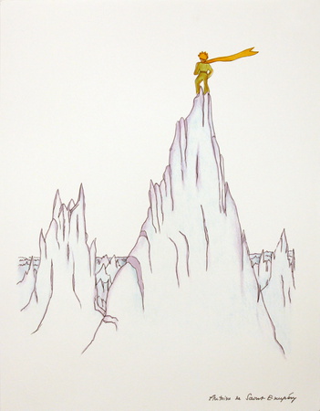 Petit Prince on Top of the Mountain