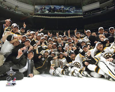 Boston Bruins - Celebration on ice Poster