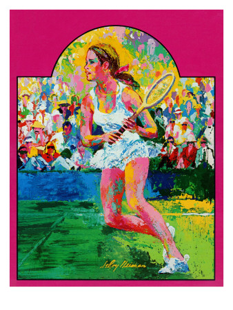 "Girl tennis player," May/June 1976 Poster