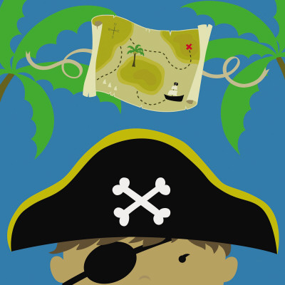 Peek-a-Boo Heroes: Pirate