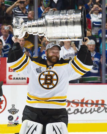 Buy Boston Bruins - Tim Thomas w/ Stanley Cup at AllPosters.com