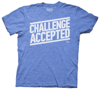 How I Met Your Mother - Challenge Accepted Type (Slim Fit)