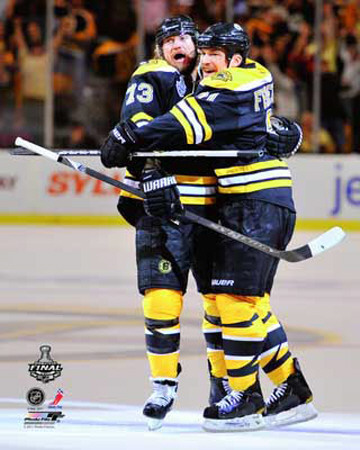 Boston Bruins - Michael Ryder & Andrew Ference Poster
