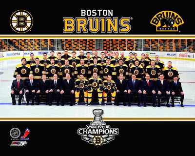 Boston Bruins - Bruins Team Sitdown Overlay Poster