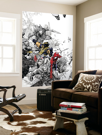 The Amazing Spider-Man #555 Cover: Spider-Man and Wolverine