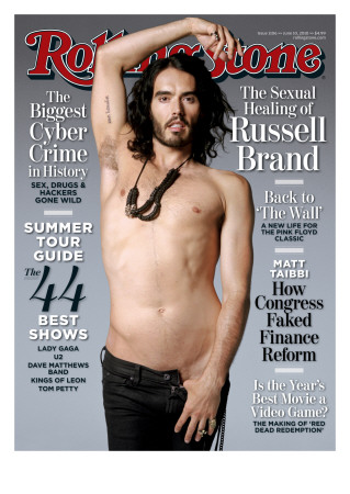 Russell Brand, Rolling Stone no. 1106, June 10, 2010