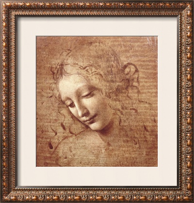 Buy Female Head (La Scapigliata), c.1508 at AllPosters.com