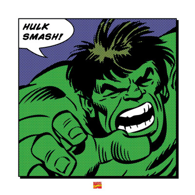 Hulk Smash! Kunstdruck
