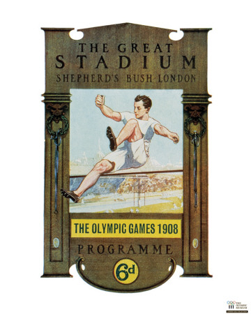 London 1908 Olympic Poster