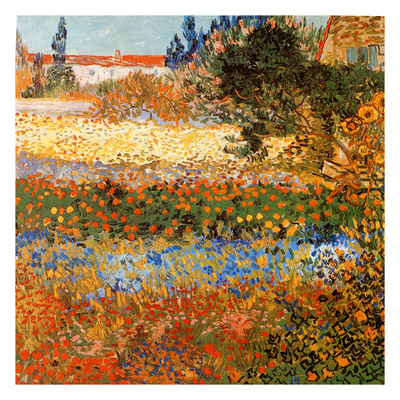 Buy Jardin Fleuri A Arles at AllPosters.com