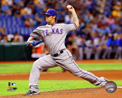 C.J. Wilson 2011 Action
