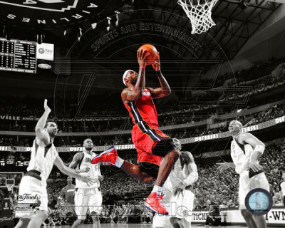 LeBron James Game 3 of the 2011 NBA Finals Spotlight Action(#20) Poster