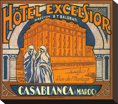 Buy Hotel Excelsior, Casablanca, Maroc at AllPosters.com