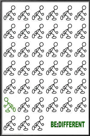 Be Different Posters