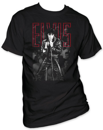 Elvis - Black Leather