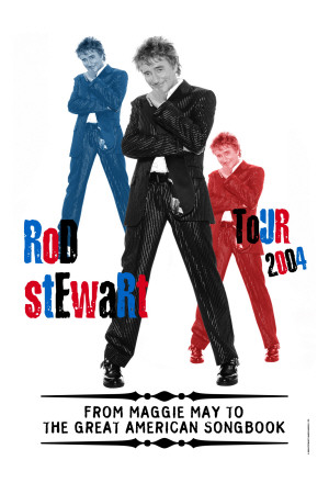Concert Poster: Rod Stewart, Tour 2004