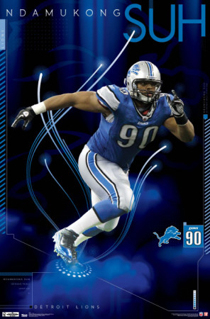 Buy Lions - N Suh 2011 at AllPosters.com