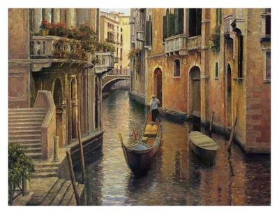 Golden Evening Gondola
