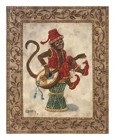 Monkey with Mandolin