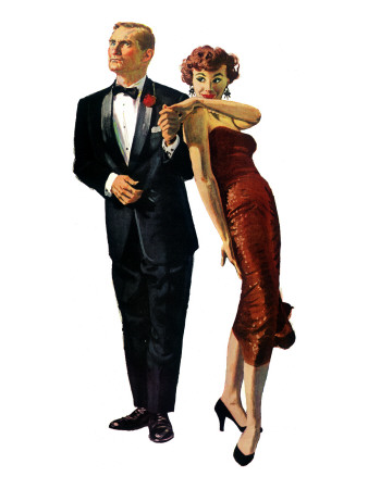 The Lost Hour - Saturday Evening Post 'Men at the Top', March 19, 1955 pg.20 Posters