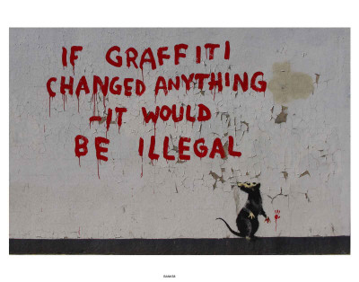 If Graffiti Changed Anything It would Be Illegal