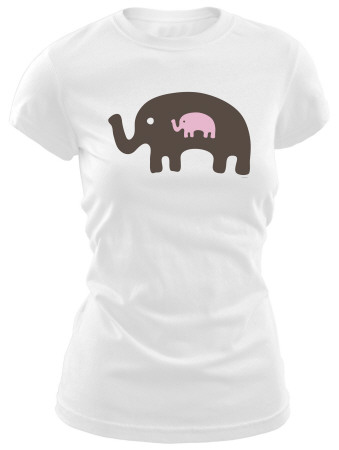 Juniors: Pink Expecting Elephant