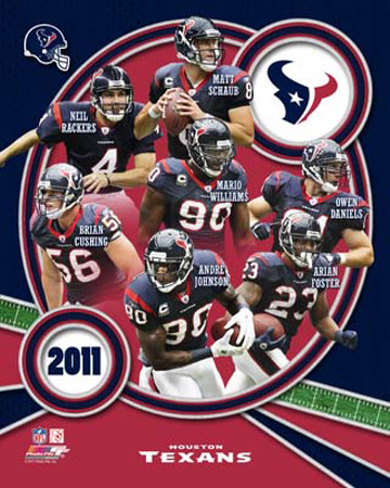 Houston Texans 2011 Team Composite