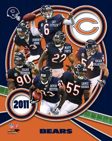 Chicago Bears 2011 Team Composite