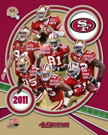 San Francisco 49ers 2011 Team Composite