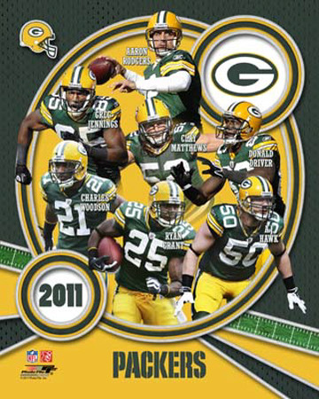 Green Bay Packers 2011 Team Composite