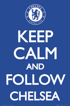 Chelsea-Keep Calm Poster