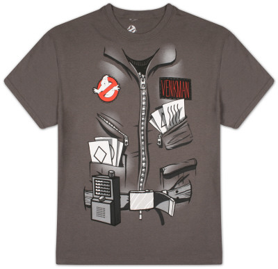 Ghostbusters - Wavy Lines Costume Tee