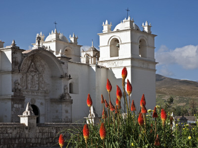 Canyon Colca Peru Yanque Church