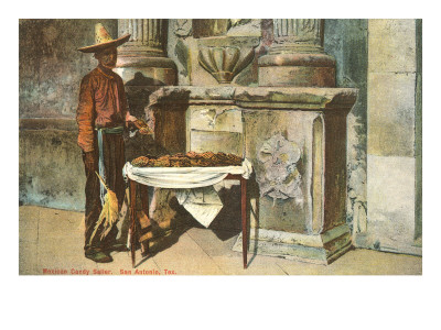 Mexican Candy Seller, San Antonio, Texas