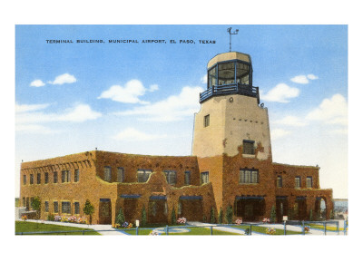 Terminal Building, Municipal Airport, El Paso, Texas