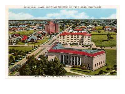 Montrose Boulevard, Museum of Fine Arts, Houston, Texas