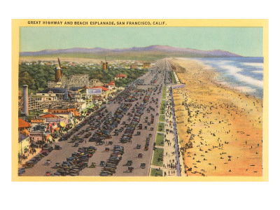 Beach Esplanade, San Francisco, California